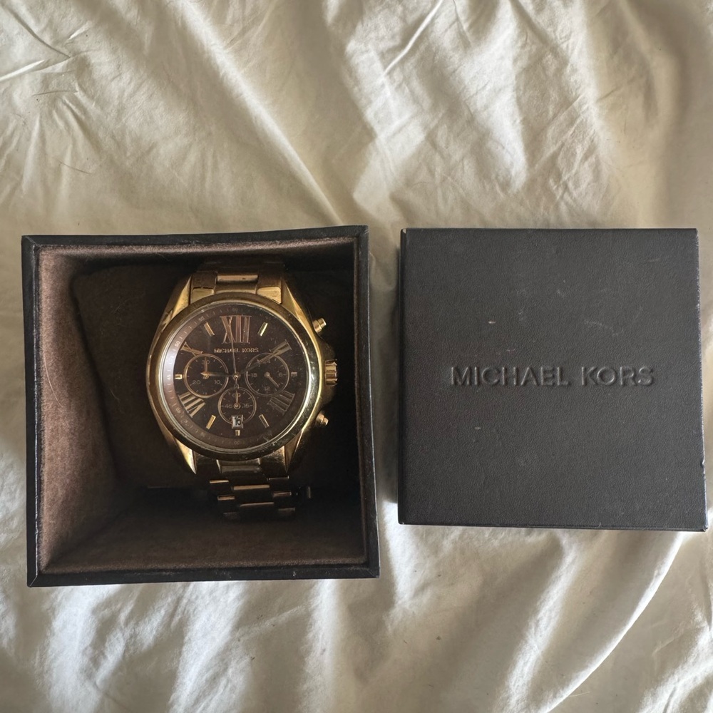 Michael Kors Gold Chronograph Watch
